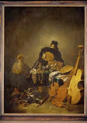 Vanitas (peinture sur bois de chêne)