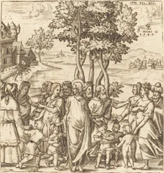 Le Christ bénit les enfants
