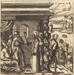 Le Christ enseignant dans la synagogue