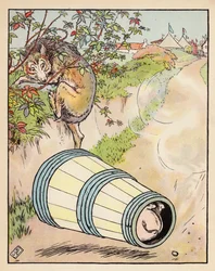 Illustration pour Les Trois Petits Cochons