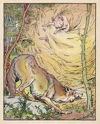 Illustration pour Les Trois Petits Cochons