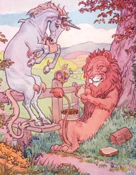 Le lion et la licorne