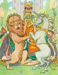 Le lion et la licorne
