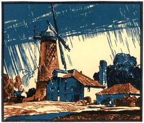 Le vieux moulin à Blackborough, King