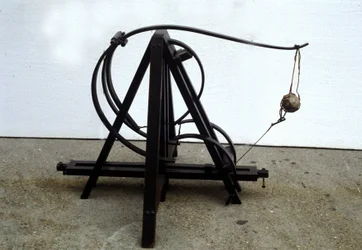 Une catapulte. Modèle d