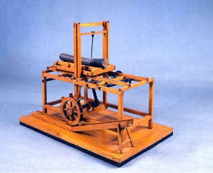 Modèle en bois d