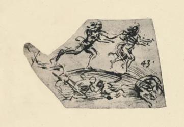 Un homme poursuivant une femme, vers 1480 1945