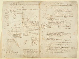 Notes et diagrammes sur la mécanique, tirés du 