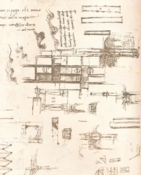 Dessin de projets pour châteaux et villas, c1472-c1519 1883