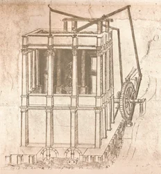 Dessin de projets pour châteaux et villas, c1472-c1519 1883
