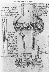 Fol. 34r du Manuscrit E, 1513-14