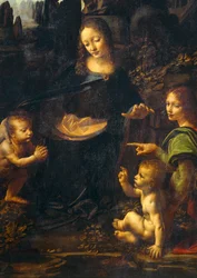 La Vierge aux rochers ...