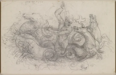 Léonard de Vinci - Neptune, vers 1504-5
