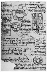Esquisse pour le Château de Romorantin, 1517-1518