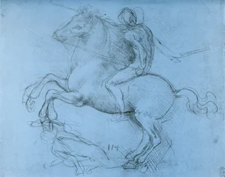 Étude pour le monument Sforza
