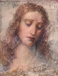 Étude pour la tête du Christ pour La Cène, vers 1495, 1911