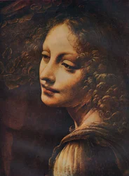 La Vierge aux rochers (détail), vers 1491