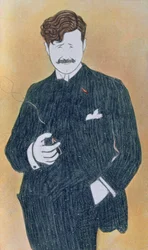 Caricature de Georges Feydeau (1862-1921)