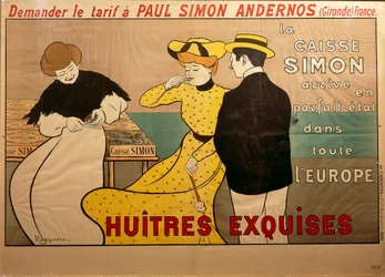 Affiche publicitaire pour la vente d