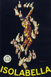 Affiche pour Isolabella. Illustration de Leonetto Cappiello. 1910