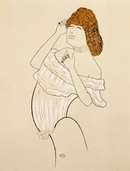 Sarah Bernhardt jouant la Dame aux Camélias, adaptation théâtrale du roman d