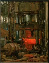 Leonhard Sandrock, presse hydraulique