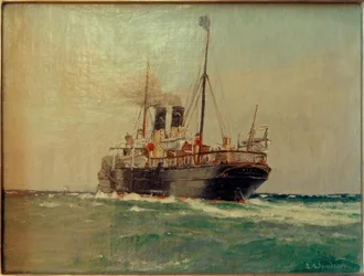 Bateau à vapeur à roues
