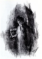 Illustration du drame Le Bal Masqué de M. Lermontov, 1891