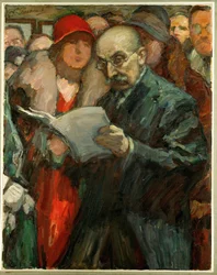 Le peintre Max Liebermann inaugure une exposition à l