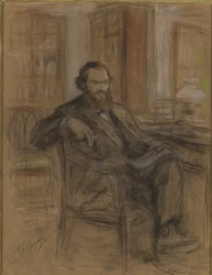Léon Tolstoï pendant le travail sur le roman Guerre et Paix, 1893-1903