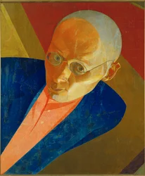 Autoportrait de Chupiatov (huile sur toile)