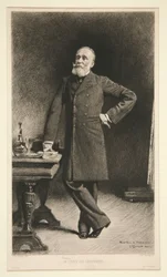 Portrait de Pierre Puvis de Chavannes