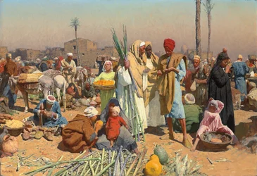 Marché en Basse-Égypte