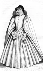 Catherine de Médicis, vêtements français vintage XVIe siècle Henri II, roi de France