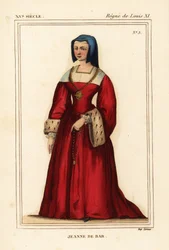 Jeanne de Bar, fille unique de Robert de Bar, épouse de Louis de Luxembourg