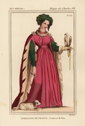Madeleine de France, comtesse de Foix, fille du roi Charles VII de France