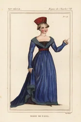 Marie de Fayel, comtesse de Dammartin, épouse de Renaud de Nanteuil, seigneur d