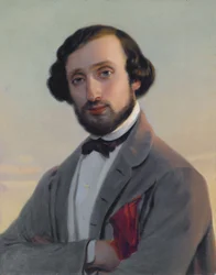 Portrait de Ludwig August Frankl von Hochwart (1810-1894)