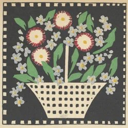 Panier de fleurs
