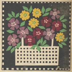 Panier de fleurs