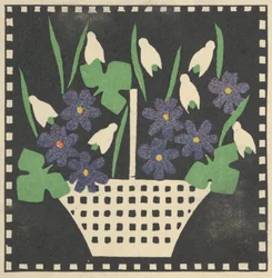 Panier de fleurs