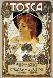 Couverture par Leopoldo Metlicovitz de la partition de l