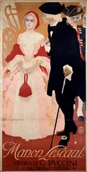 Manon Lescaut. 1909 (affiche)