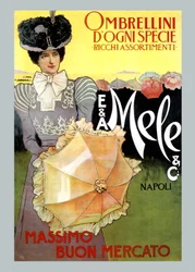 Large assortiment de parapluies de Mele