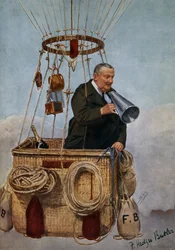 Frank Hedges Butler, caricature 