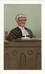 Un avocat sur le banc