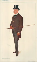 Colonel Frank Shuttleworth, Charlie, 10 février 1909, caricature de Vanity Fair