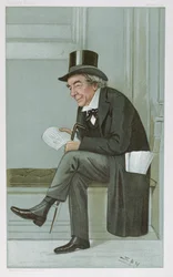 James Staats Forbes, caricature 