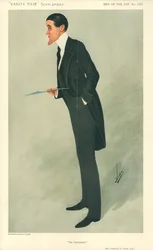 M. Frederick E. Smith, Pas de reddition, 16 janvier 1907, caricature de Vanity Fair