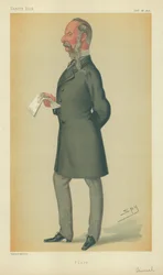 M. John Tenniel, Punch, 26 octobre 1878, caricature de Vanity Fair
